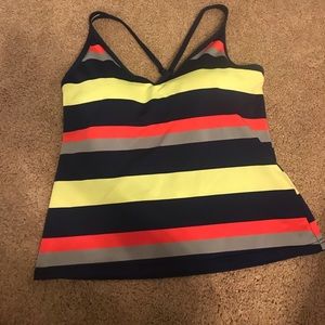 Striped tankini